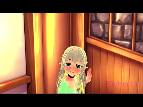 ❤️ (Trap) Elvish mjakazi hukusaidia kunawa uso wako. ☑ ❌️❤